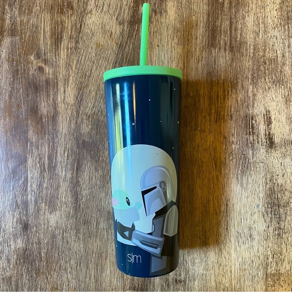 Simple Modern Mandalorian’s Grogu 24 oz Classic Tumbler with Straw - Picture 1 of 8